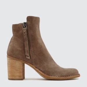 Dolce Vita Grey Brown Zip Bootie